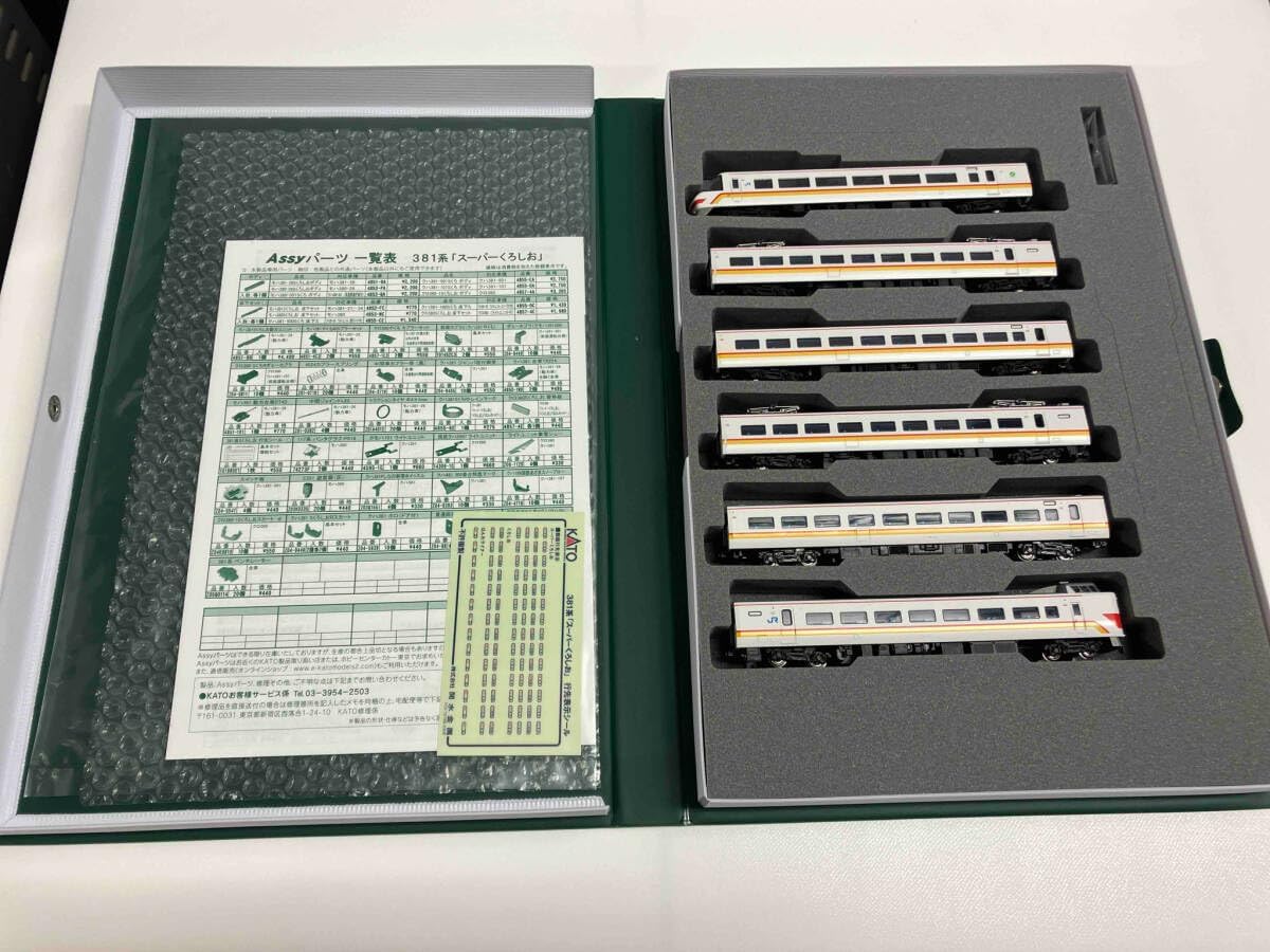 確認用写真 Nゲージ KATO 10-1985 381系 「スーパーくろしお」 6両基本セット